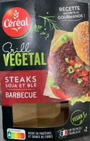 Steak soja et blé barbecue