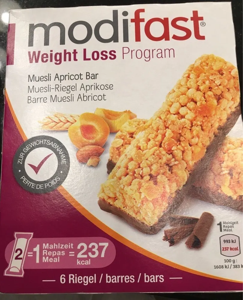 Barre Muesli abricot