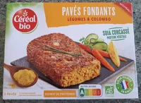 Pavés fondants légumes & colombo