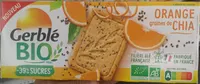 Biscuits à l'orange Orange et au graines de Chia