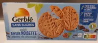 Gerblé sans sucres sablé saveur noisette pépites de chocolat