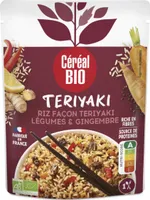 Teriyaki Riz façcon teriyaki légumes & gingembre