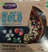 Ma Pizza Solo champignons de Paris en persillade