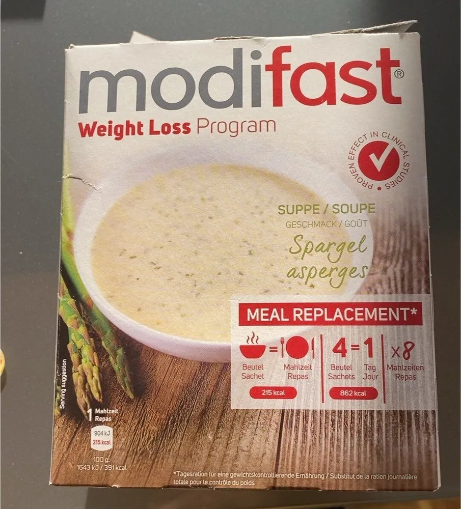 Modifast soupe asperges