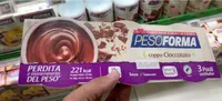 Pesoforma coppa cioccolato