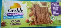 Gerble - Gluten and Lactose Free Cocoa Almond Cookie, 150g (5.3oz)