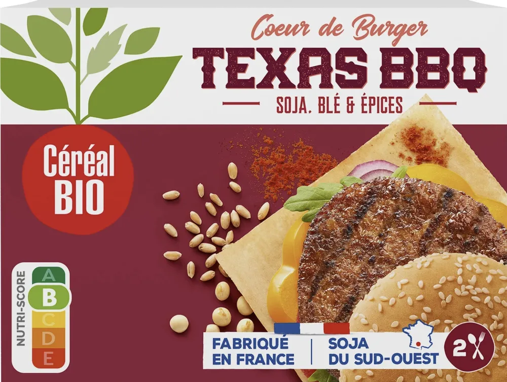 Coeur de burger - Texas BBQ