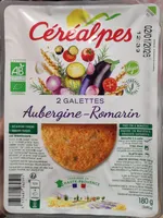 Galettes aubergine - romarin