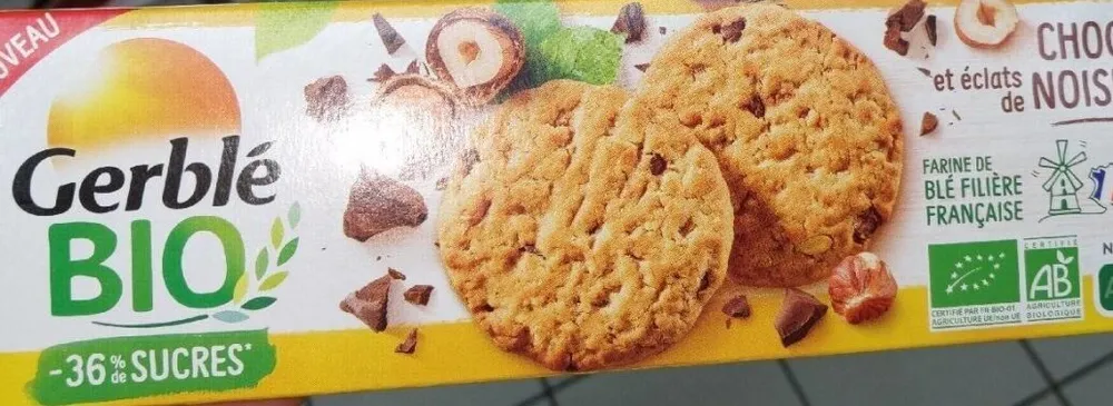 Biscuits Chocolat et éclats de noisettes