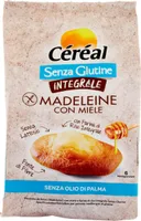 Senza glutine madeleine con miele madeleine