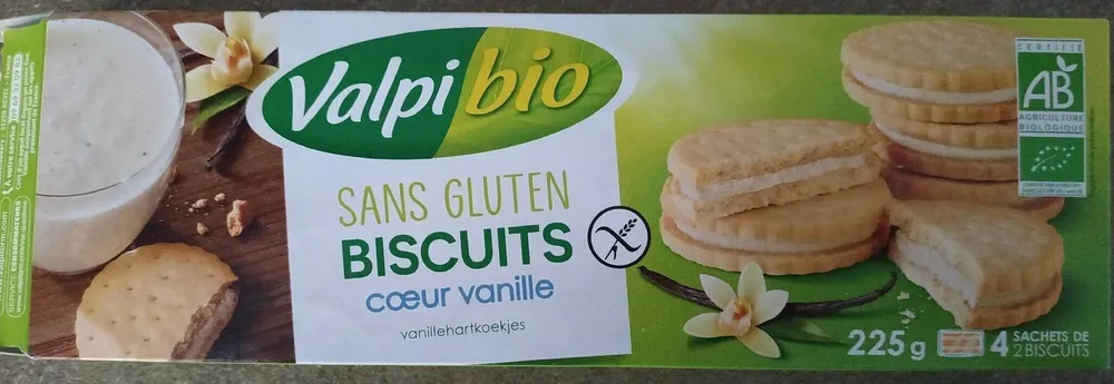 Biscuits cœur vanille