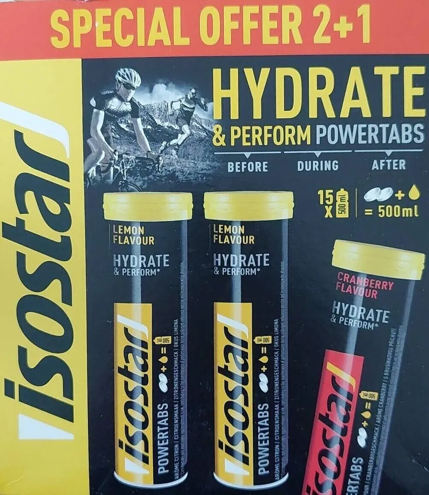 Hydrate & perform  powertabs