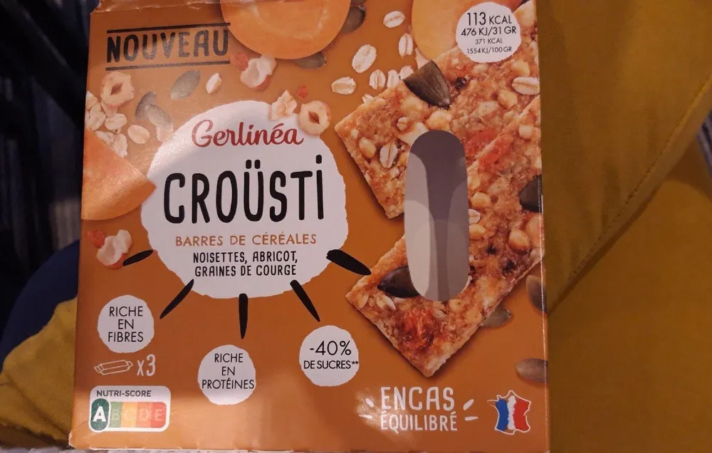 Crousti  noisettes abricot graine de courge