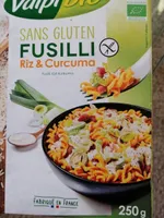 Fusilli riz et curcuma