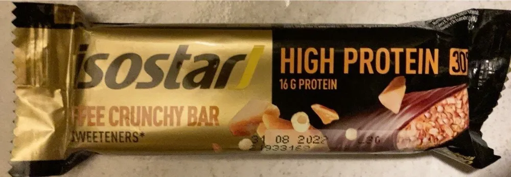 High protein 30% Toffee crunchy bar