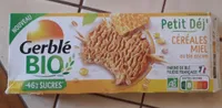 Biscuits Petit déj Bio Céréales Miel