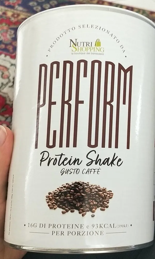 Proteine shake al caffè