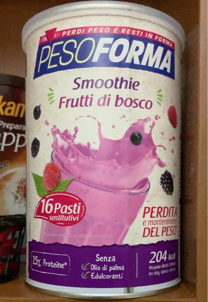 Pesoforma Smoothie Frutti di bosco