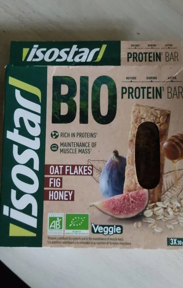 Protéines bar bio veggie