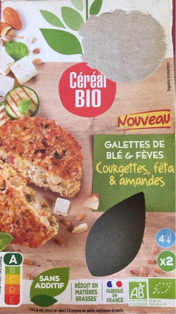 Galettes de blé et fèves