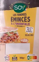 Émincés à l'orientale soja et blé
