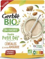 Poudre Petit déj' Céréales & saveur amande