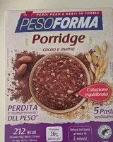 Porridge cacao avena