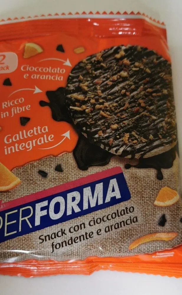 Gallette cioccolato e arancia