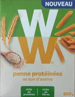 Penne protéinées au son d'avoine