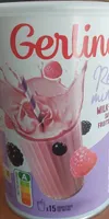 Repas minceur Milk shake saveur fruits rouges
