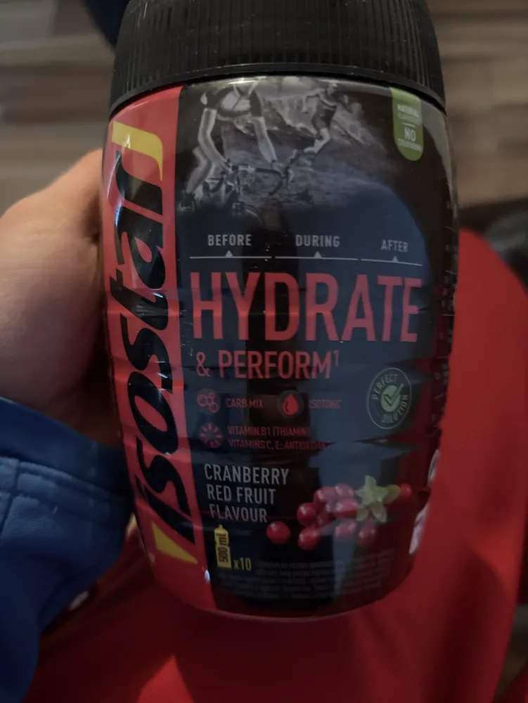Isostar Hydrate & Perform Cranberry