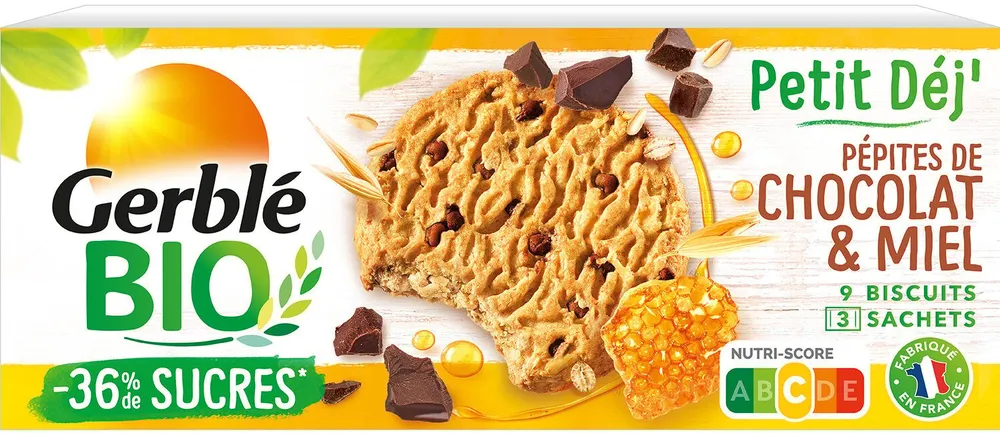 Petit dej’ pepites de chocolat & miel