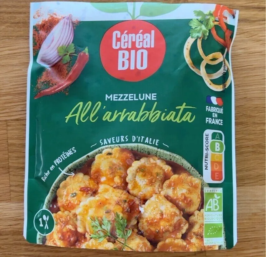 Mezzelune All’arrabbiata