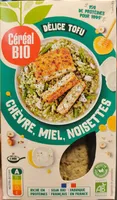 Delice tofu chevre miel et noisettes