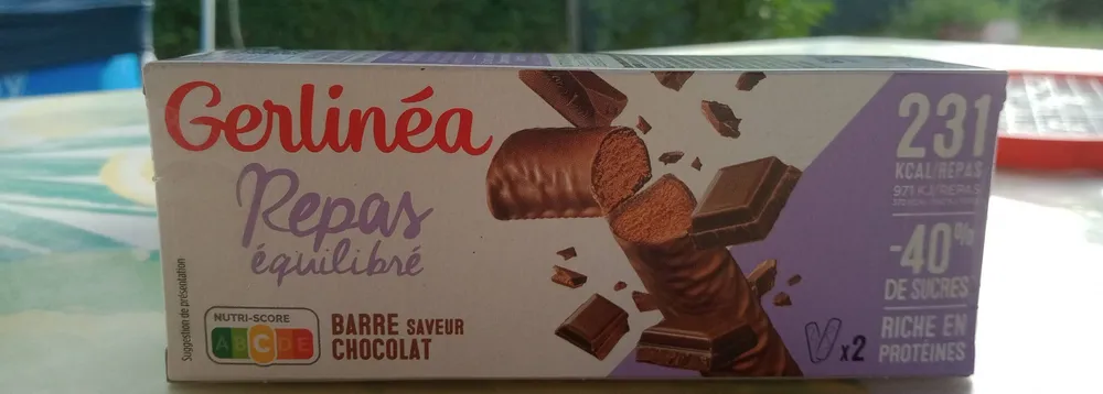Barre saveur chocolat