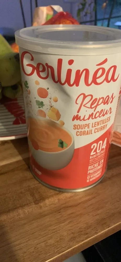 Repas minceur lentilles corail curry