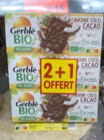 Biscuits avoine coco cacao