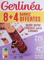 Barre repas chocolat saveur caramel