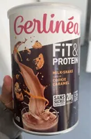 fit & protein milk shake cookie caramel
