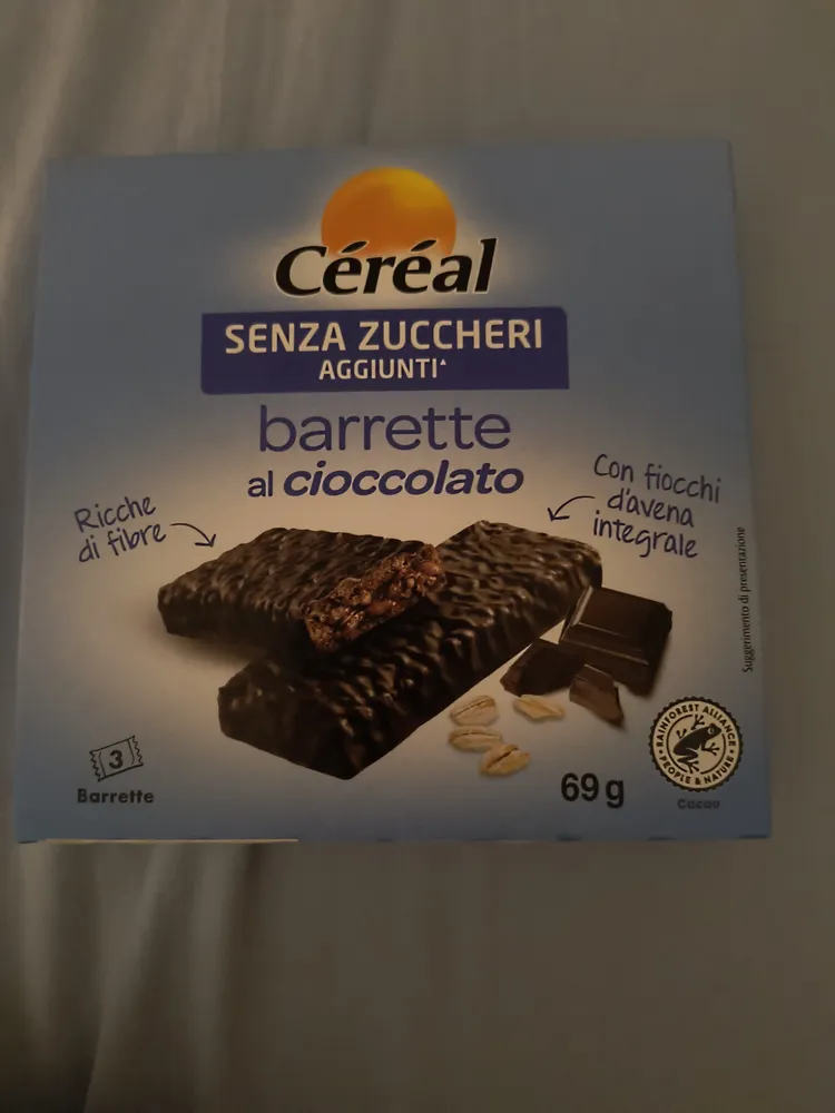 barrette al cioccolato