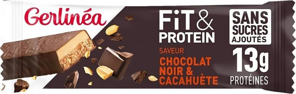 Fit & Protein Chocolat noir & Cacahuète