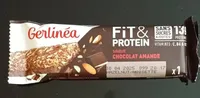 Gerlinéa Fit&Protein - Barres Protéinées saveur Amande Chocolat - Sans Sucres Ajoutés