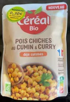 Pois chiches au cumin & curry