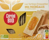 Les tartines craquantes multicéréales