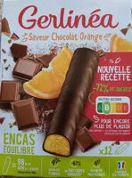 Barres chocolat orange