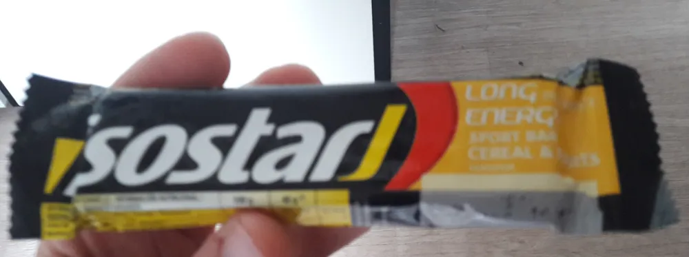 Isostar Long Distance Endurance Barre Sport Céréales & Fruits