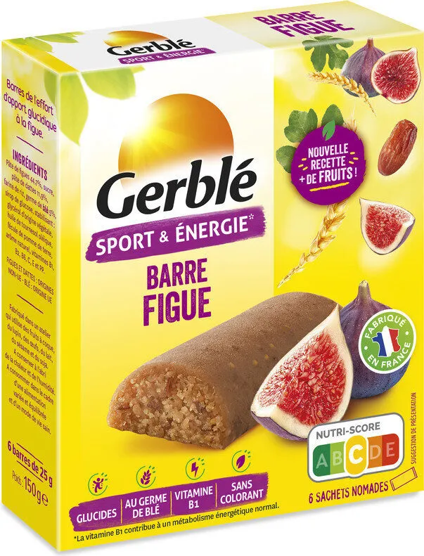 Barre figue Gerblé