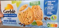 Sablé saveur orange pépites de chocolat