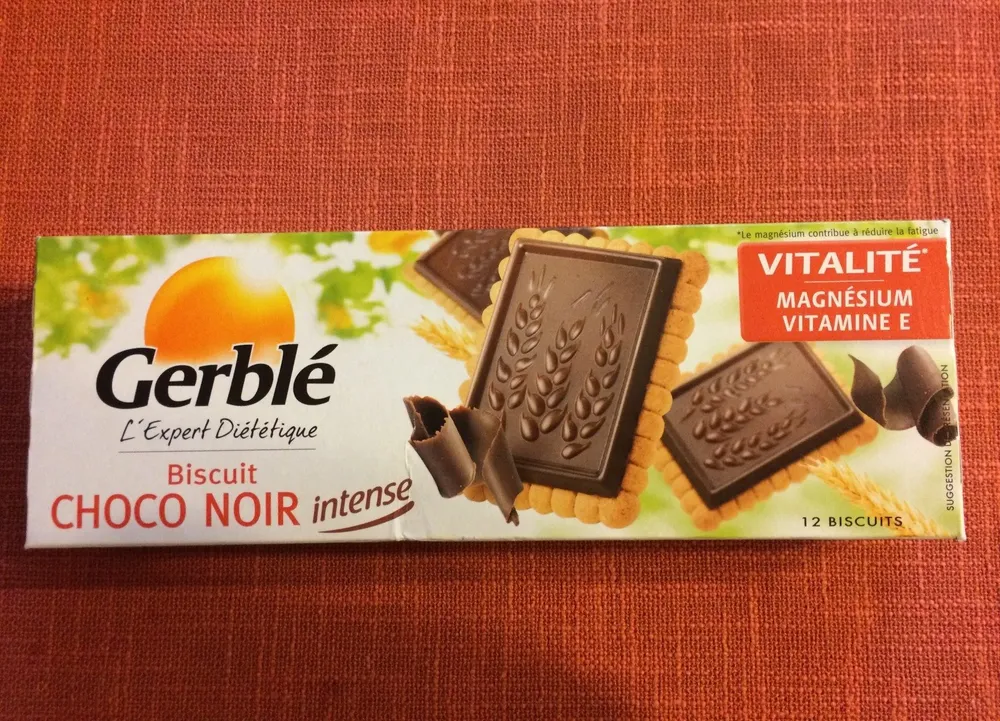 Biscuit choco noir