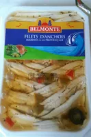 Filets d'anchois marinés à la provençale